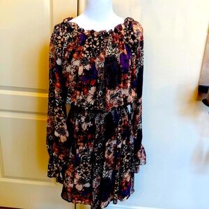 NWOT Rachel Zoe fall floral dress